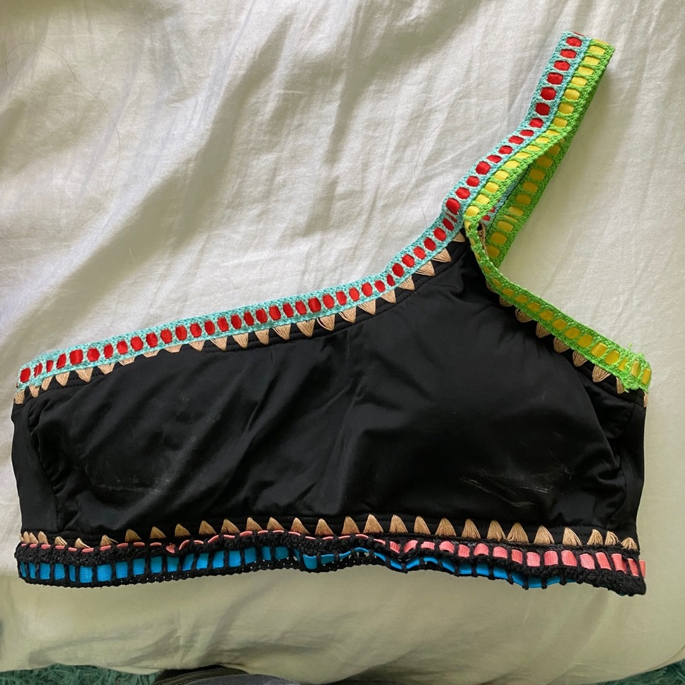 Shoulder bathing suit Top